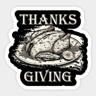 Thanksgiving Sticker